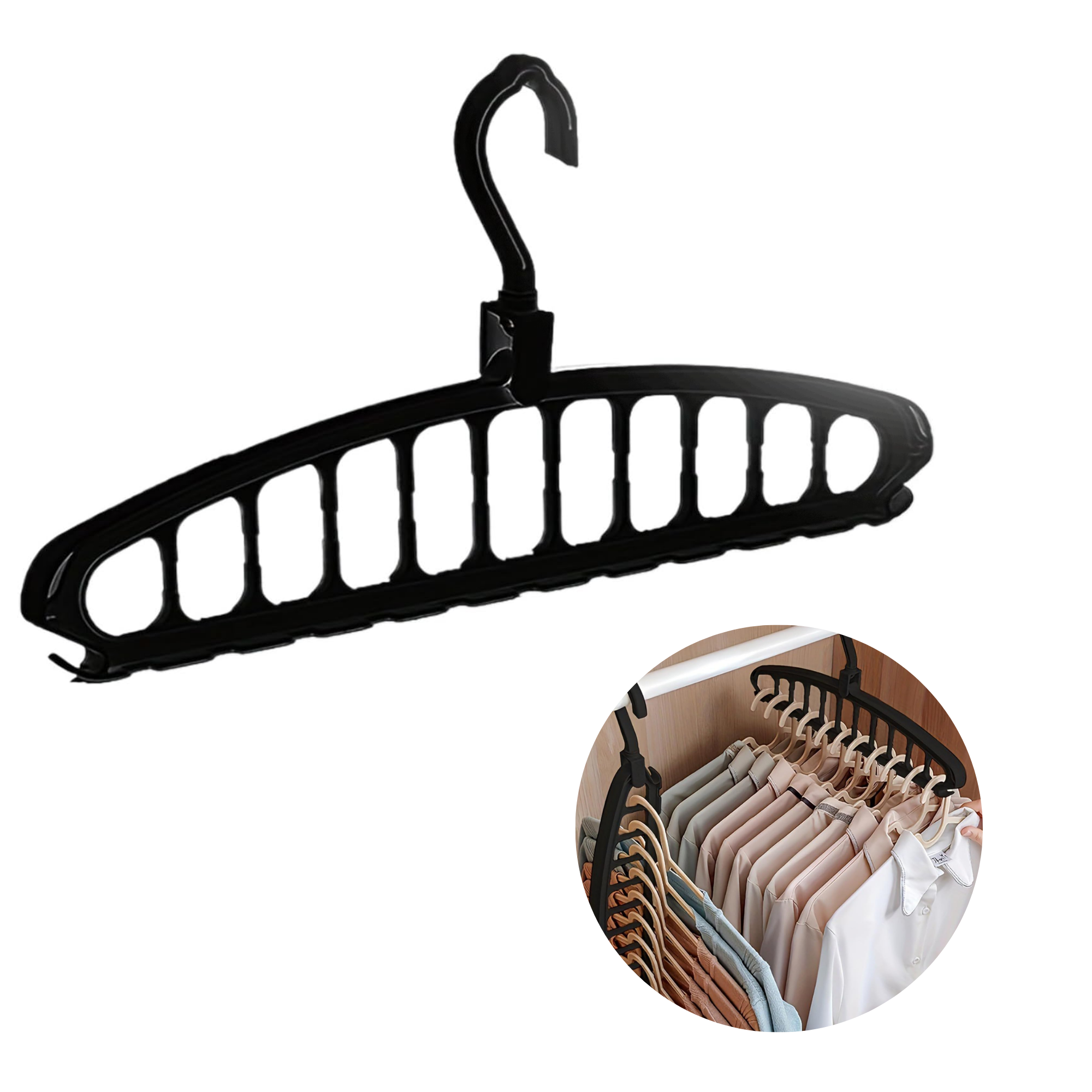 Perchas Plegables De Plástico Poroso