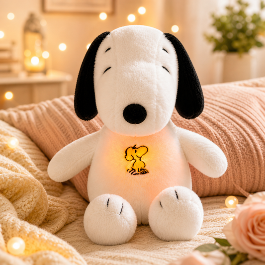 Peluche Snoopy Respiracion Antiestres